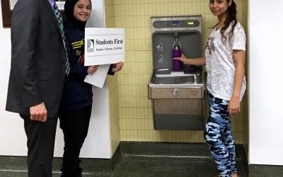 New drinking fountains installed, District water testing continues