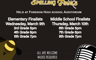 District spelling bees to be shown live on March 9 and 10