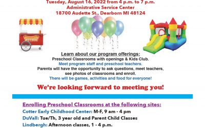 Kids Club and developmental preschool holding enrollment fair Aug. 16