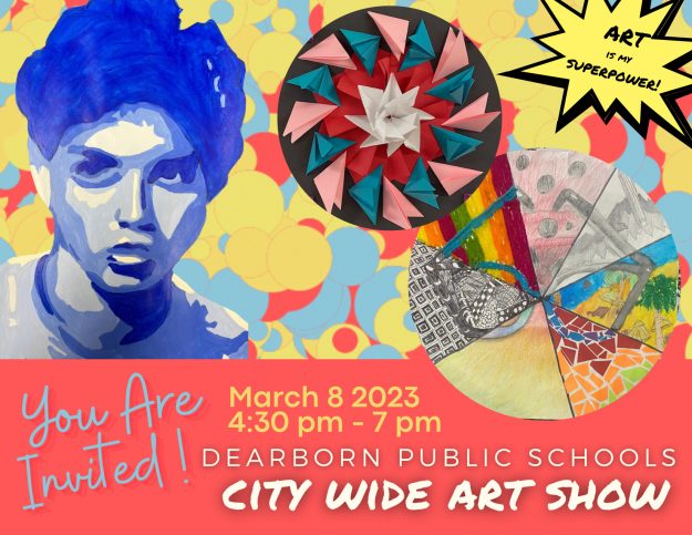 Flyer for City Wide Art Show