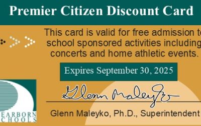 Premier Citizens Cards provide older district residents with free admission to most home sports