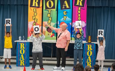 Visiting ROAR Show teaches students about respect