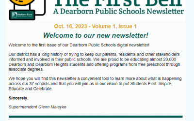 District launches new community newsletter