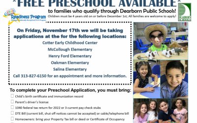 GSRP free preschool holding enrollment event at five schools on Nov. 17
