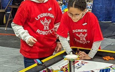 Robotics teams compete at all grade levels