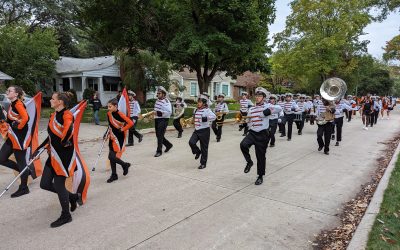 High school homecoming parades and games set for October