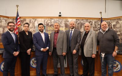 Board reorganizes, recognized for Board Appreciation Month