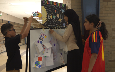 Summer program explores outer space with science fair and planetarium
