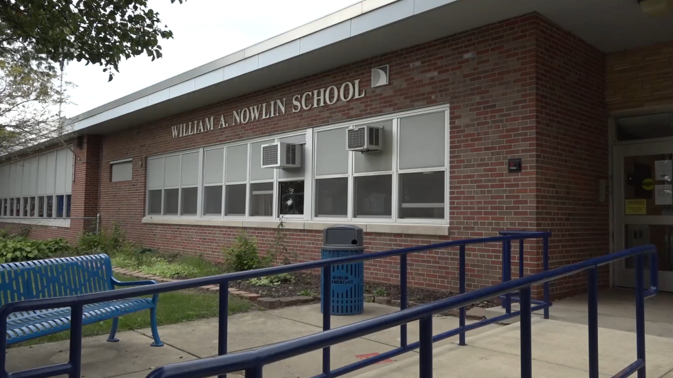 Exterior of Nowlin Elementary School