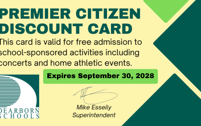 Card allows district residents age 60+ to attend home sporting events for free